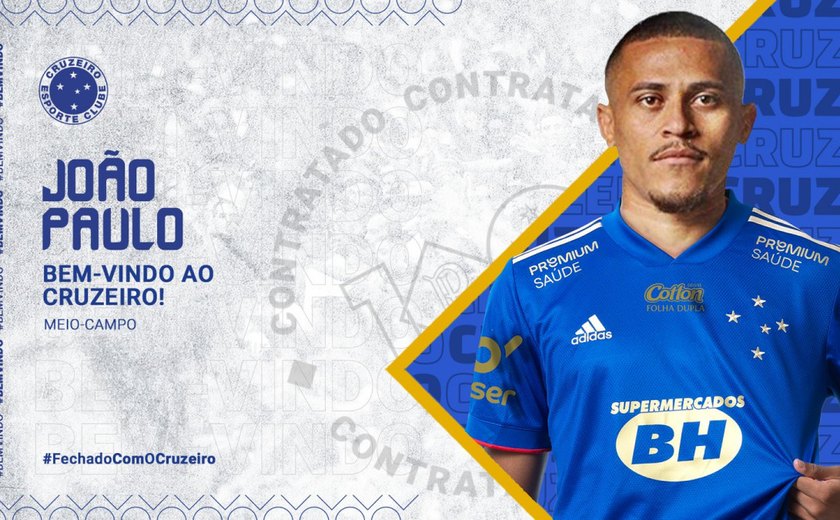 Cruzeiro volta a se reforçar e anuncia João Paulo, destaque do Atlético-GO