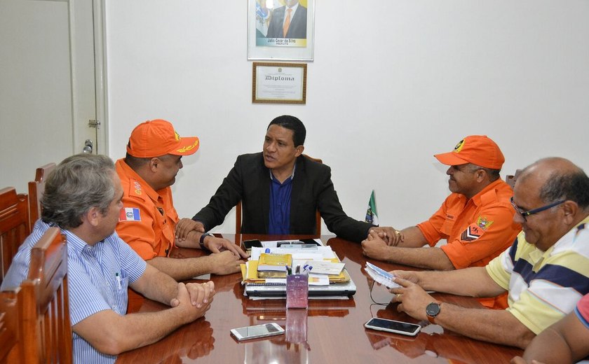 Defesa Civil Estadual pede criação de Secretaria Municipal de Defesa Civil, em Palmeira