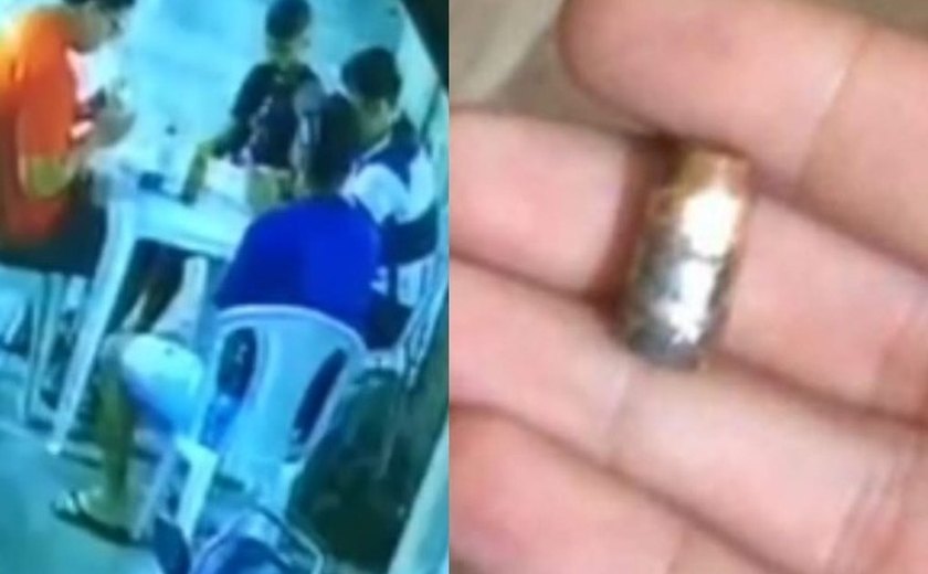 Homem é atingido por bala perdida em lanchonete