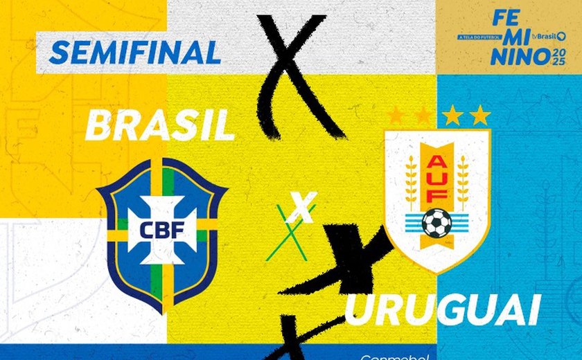 TV Brasil exibe semifinal Brasil x Uruguai pela Copa América Feminina