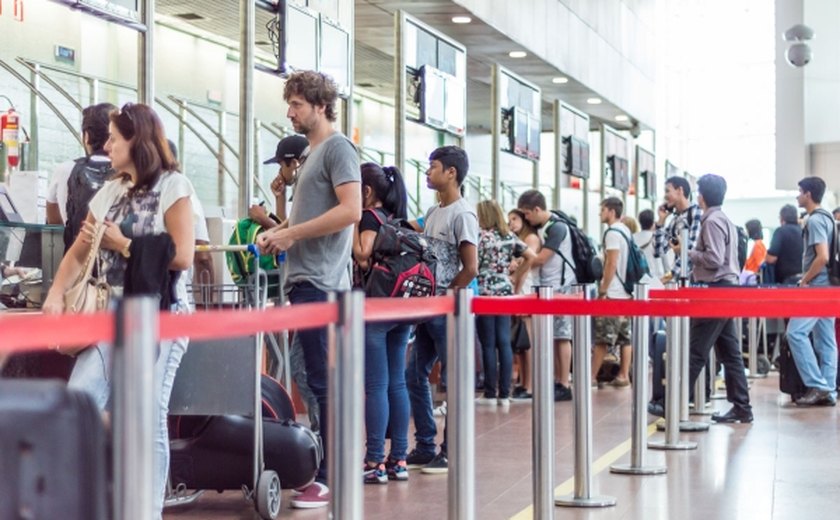 Fluxo total de passageiros no Zumbi dos Palmares cresce 4,92% em Agosto