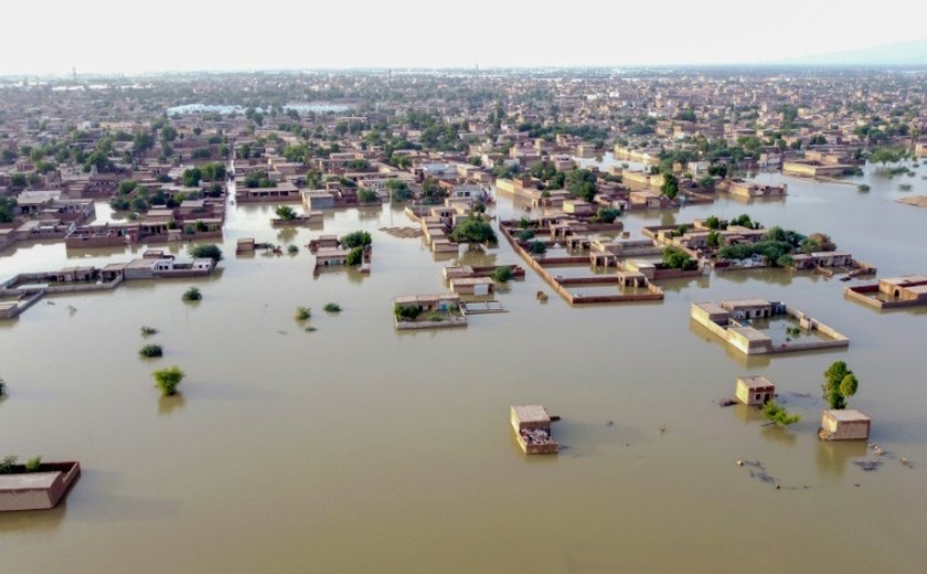 Chuvas podem deixar um terço do Paquistão inundado