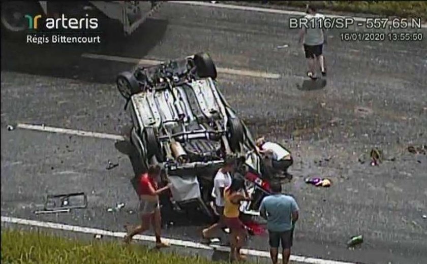 Dois acidentes deixam oito mortos em rodovias de São Paulo