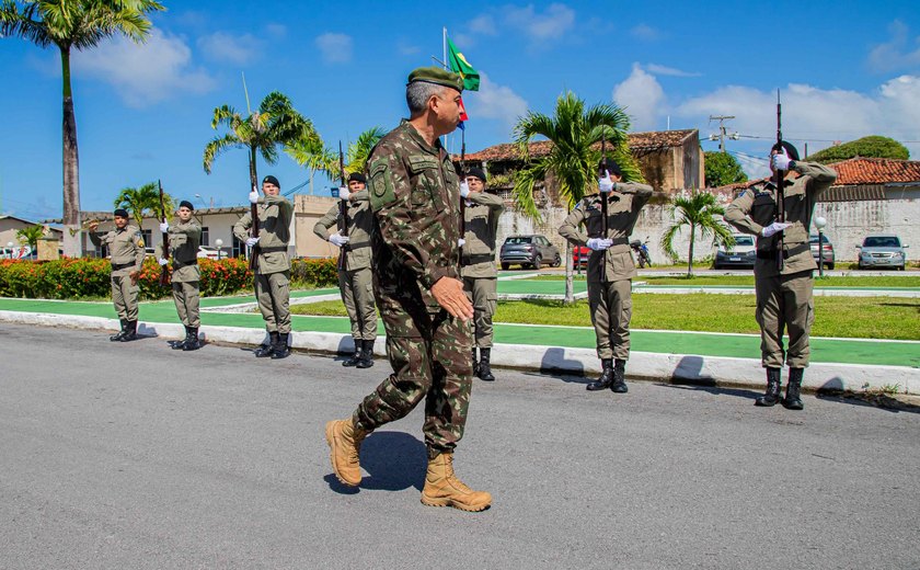 PM recebe visita técnica do comandante da 10ª Brigada de Infantaria Motorizada do Exército