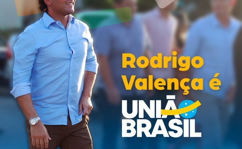 Ex-prefeito de São José da Laje, Rodrigo Valença se filia ao União Brasil