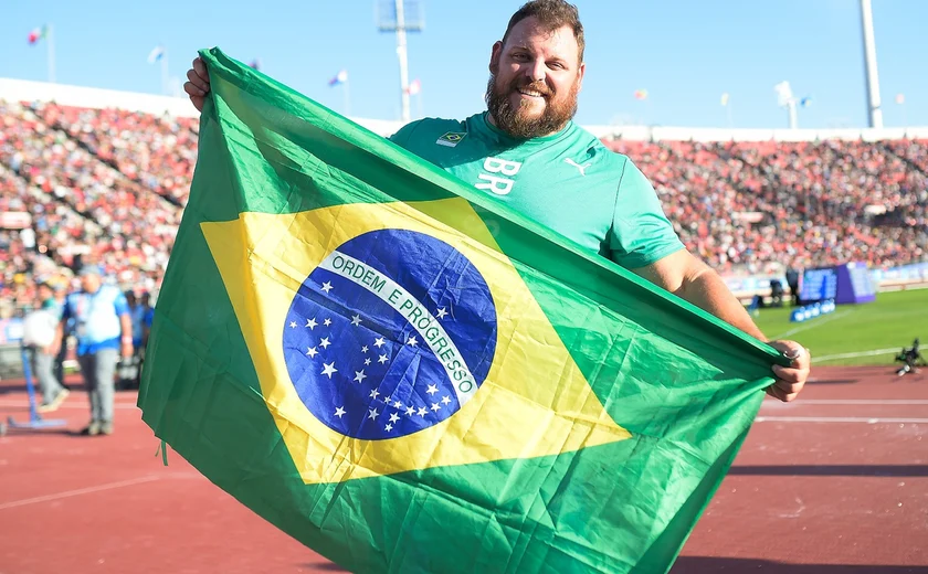 Darlan Romani é bicampeão pan-americano de arremesso de peso