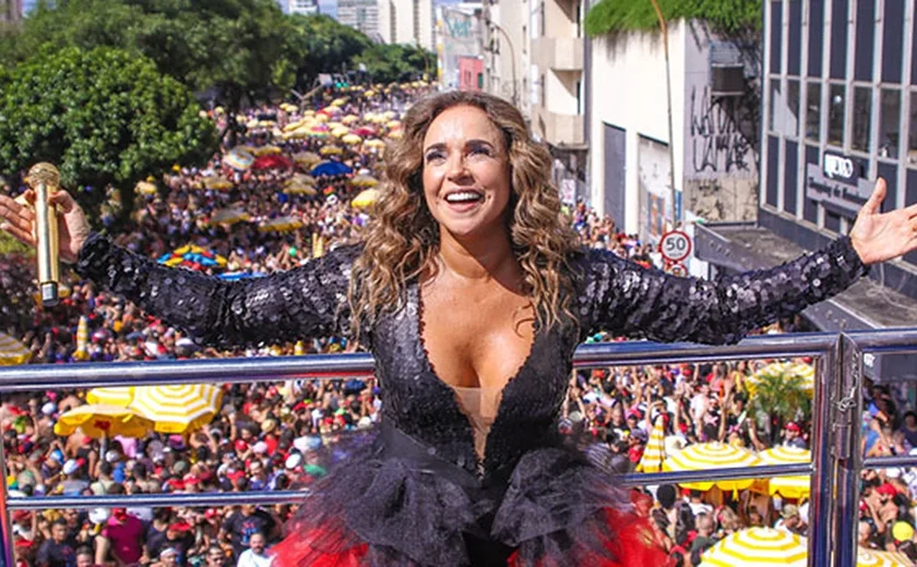 Ecad homenageia Daniela Mercury com ranking de suas músicas mais tocadas e regravadas