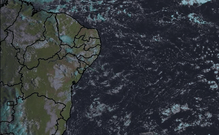 Final de semana com tempo parcialmente nublado em Alagoas
