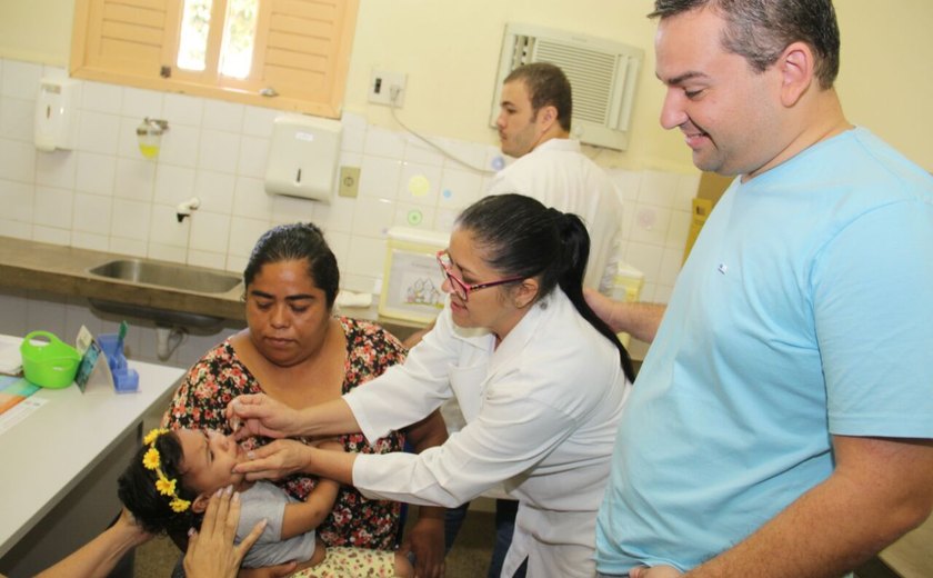 Município registra 61% de crianças vacinadas contra pólio e sarampo até o dia “D”