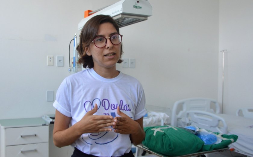 Gestantes alagoanas contam com parto acompanhado por doulas no Hospital da Mulher