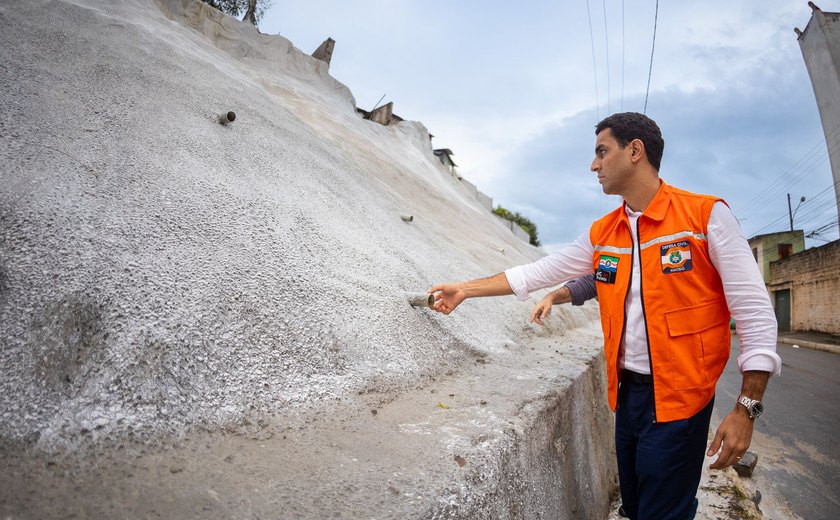 Maceió realiza o maior conjunto de obras da história para o enfrentamento aos efeitos das chuvas