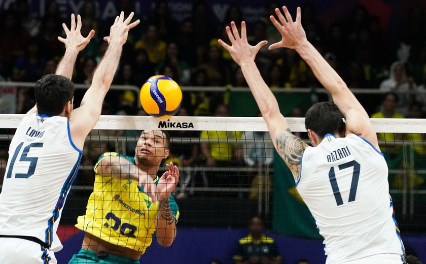 No vôlei, Brasil perde pra Eslovênia e se depara com a líder Polônia