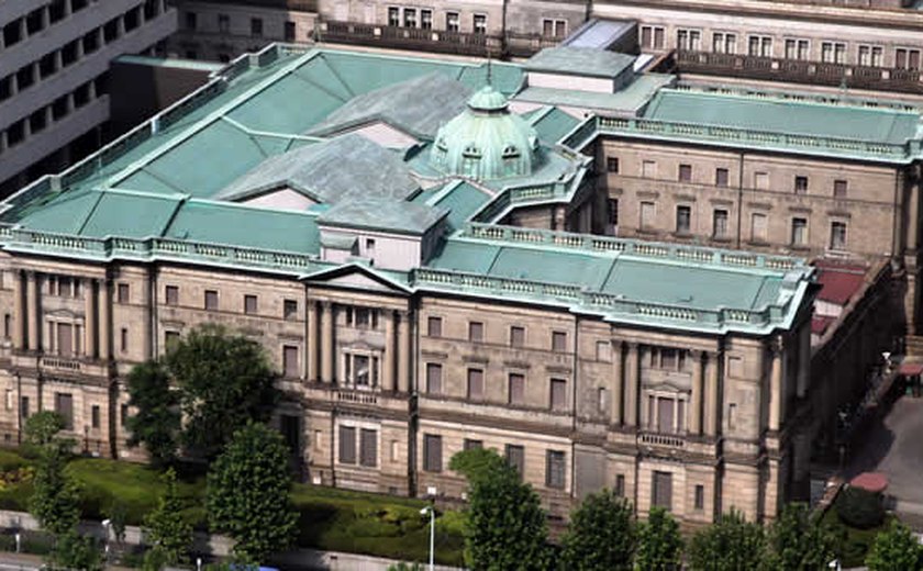 No Japão, BoJ mantém taxa básica de juros em 0,25%