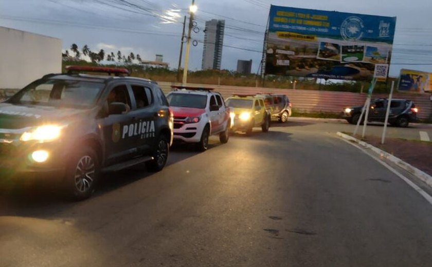 Operação Lazzaroni desarticula três organizações criminosas com atuações no Litoral Norte de Alagoas.