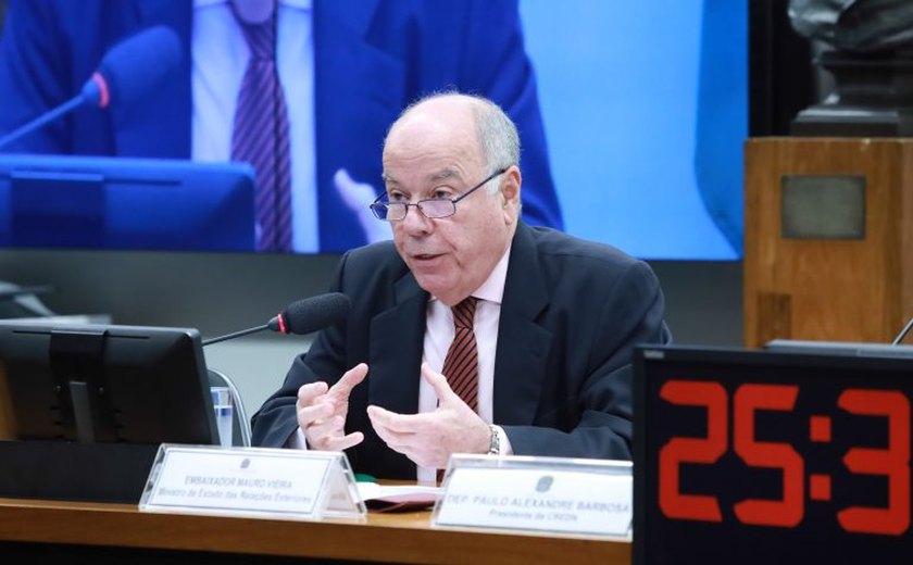 Chanceler Mauro Vieira afirma que não houve convite à China para regular TikTok