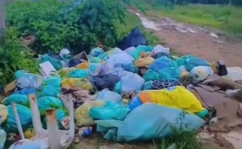 Município de Palmeira dos Índios é multado em R$ 300 mil pelo IMA devido a acúmulo de lixões
