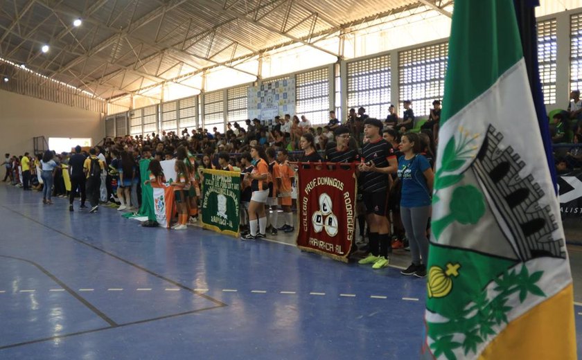 Com ginásio lotado, Prefeitura realiza a abertura da 23ª edição dos Jogos Escolares de Arapiraca