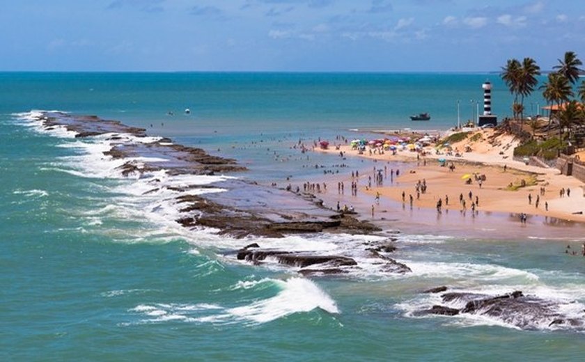 Trechos próprios para banho na costa alagoana são divulgados pelo IMA