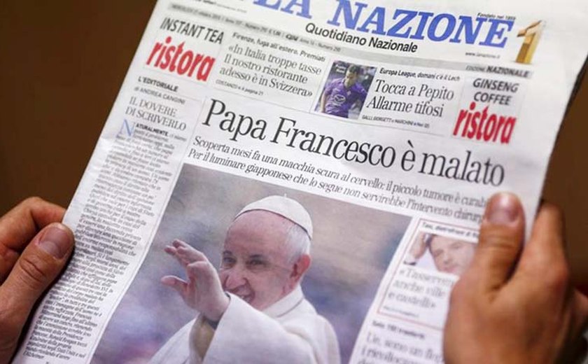 Vaticano nega que Papa Francisco tenha tumor benigno no cérebro