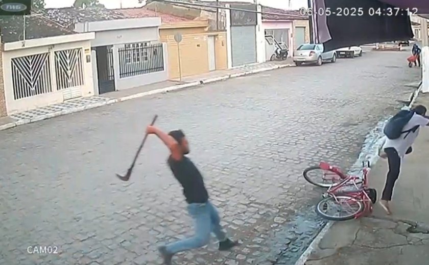 Briga por guarda de criança termina em assassinato brutal a golpes de foice no interior de Alagoas