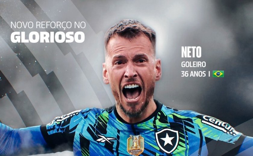 Botafogo oficializa chegada do goleiro Neto mesmo sem acordo de John com o West Ham