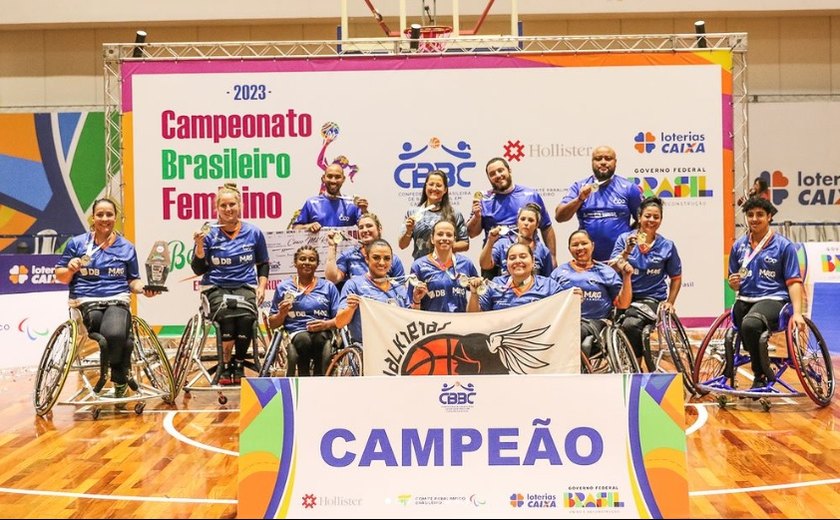 APP conquista Brasileiro feminino de basquete em cadeira de rodas