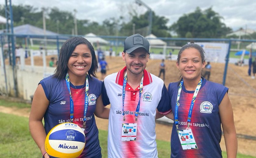 Alagoas conquista o 4º lugar na série prata da seletiva nacional de vôlei de praia
