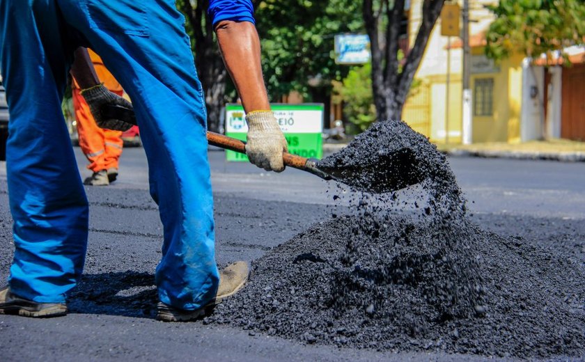 Nova Maceió vai pavimentar mais de 400 ruas na capital