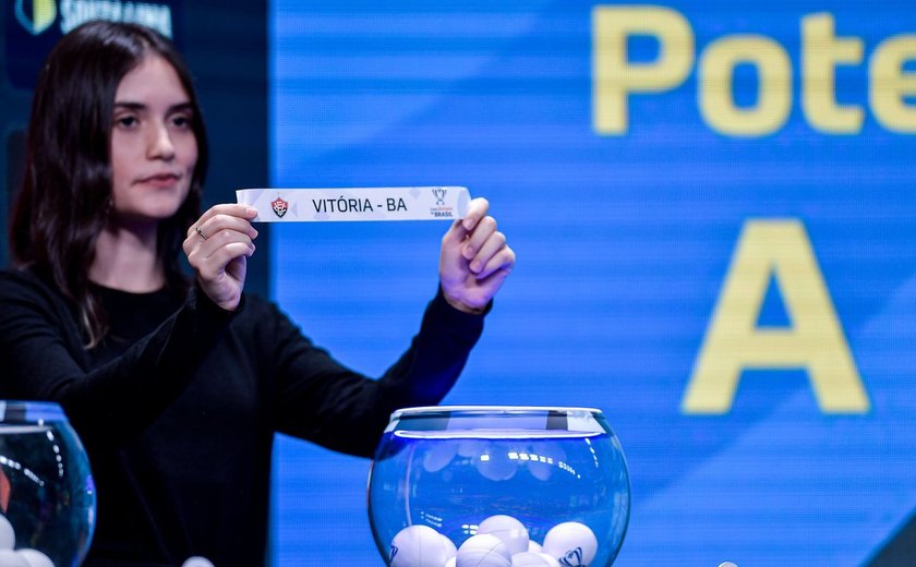 CBF realiza sorteio de confrontos da primeira fase da Copa do Brasil
