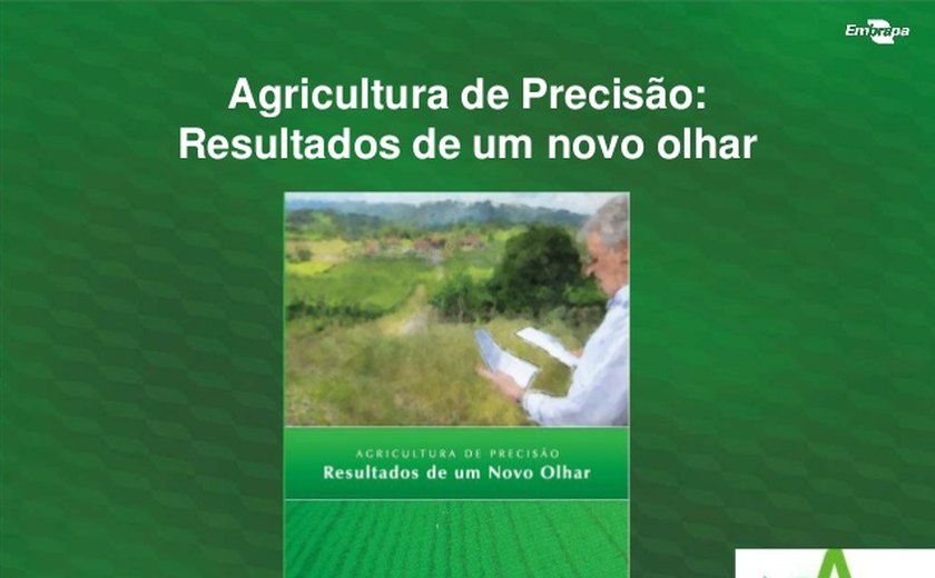Embrapa disponibiliza livro sobre agricultura de precisão