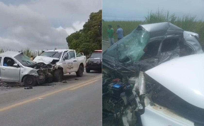 Grave acidente deixa dois mortos e dois feridos no trevo do Pilar