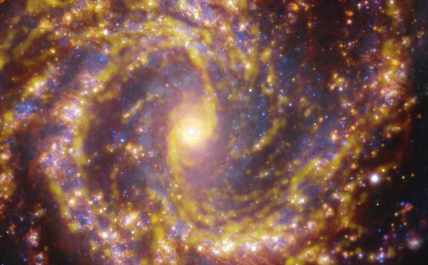 Astrônomos detectam exoplaneta em formação 'esculpindo' espiral em disco protoplanetário (FOTOS)