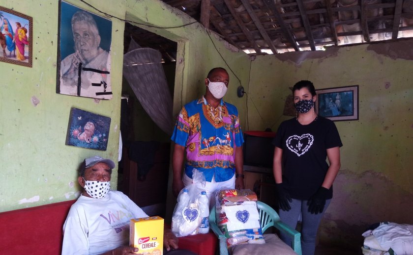 LBV conclui entrega de 7 toneladas em alimentos em Arapiraca e Maceió