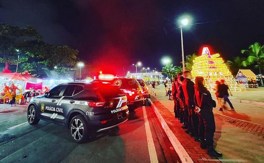 Forças de segurança reforçam ações durante festas na virada do ano em Alagoas
