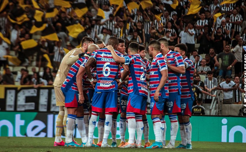 Com festa da torcida, Fortaleza embarca para final da Sul-Americana; Vojvoda pede:'Desfrutem'