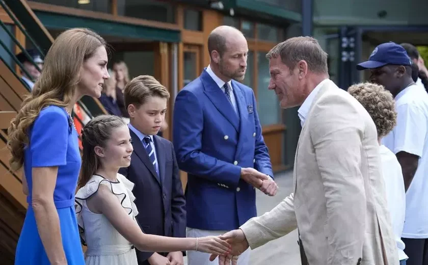 William e Kate prestigiam final de Wimbledon com Sinner