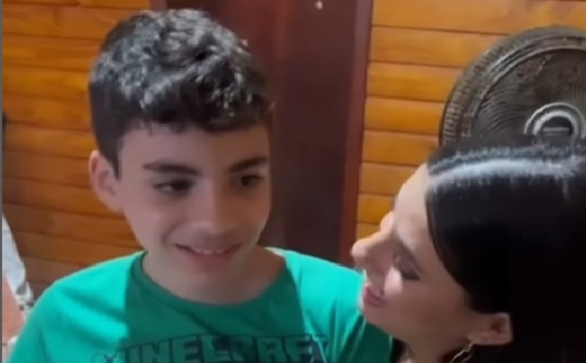 'BBB 24': Fernanda mostra reencontro com o filho; 'Foi uma batalha', diz sobre saudade