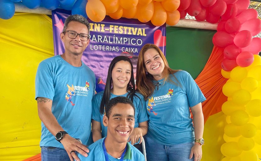Prefeitura de Branquinha realiza Festival Paralímpico com alunos da educação especial