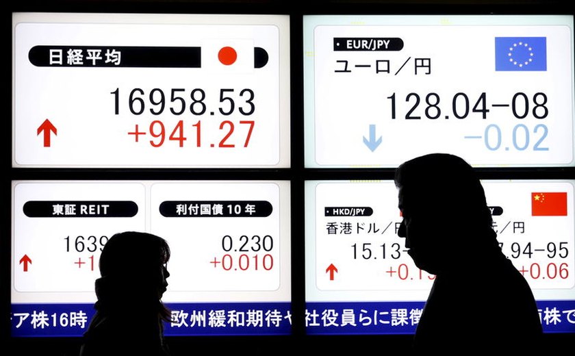 Bolsas da Ásia fecham em alta, após Wall Street subir pelo 3º pregão seguido