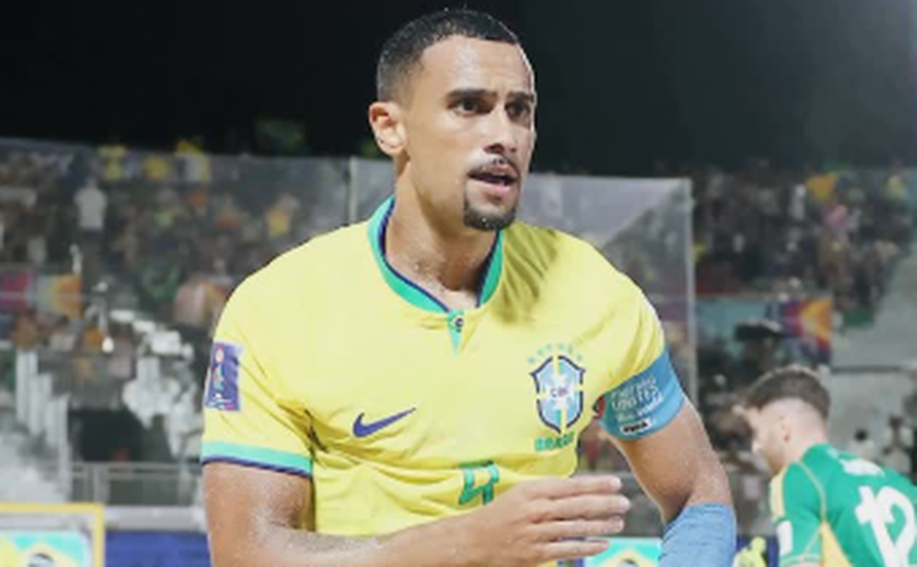 Rodrigo faz gol 'místico', Brasil bate Belarus e é hepta da Copa do Mundo de Futebol de Areia