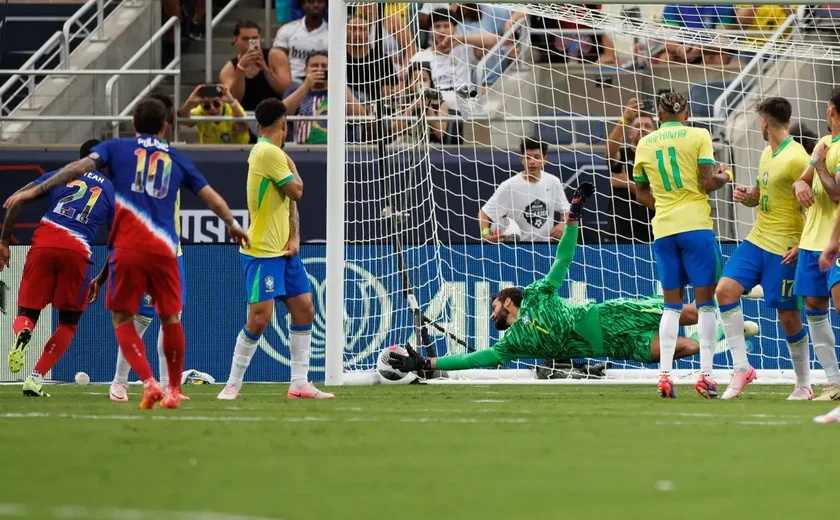 Seleção brasileira faz jogo aberto com EUA e fica só no empate em último amistoso antes da Copa América
