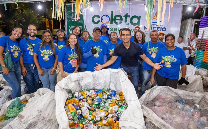 Coleta seletiva retirou mais de 15 toneladas de recicláveis durante o Verão Massayó