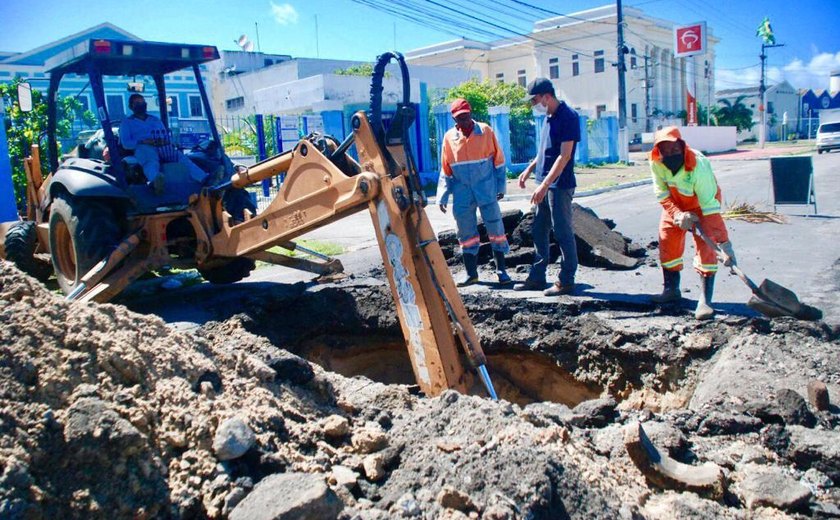Infraestrutura intensifica serviços de reconstrução para evitar transtornos em rede de drenagem