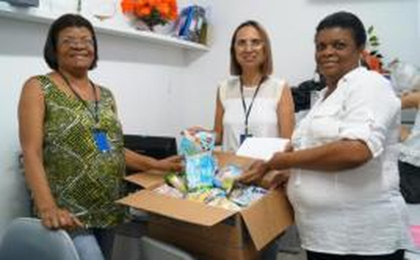 HGE realiza doação de leites para instituições filantrópicas