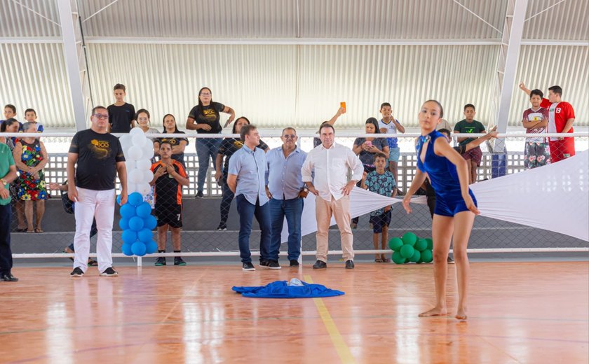 Gestão de Luciano já construiu e inaugurou 14 novos ginásios poliesportivos em Arapiraca