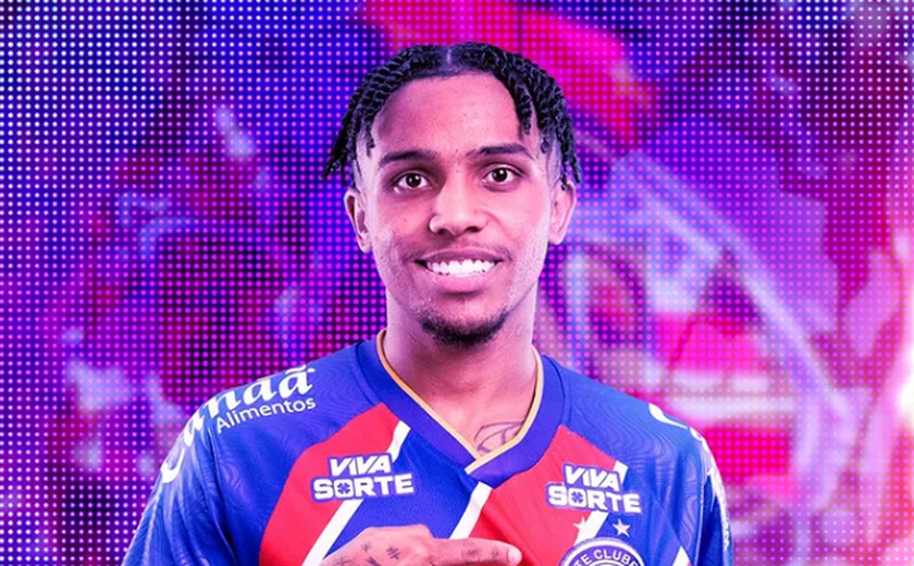 Bahia anuncia o retorno do atacante Kayky por empréstimo após acordo com o Manchester City