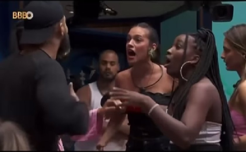 Juninho discute com Alane e Leidy no 'BBB 24', após formação de Paredão