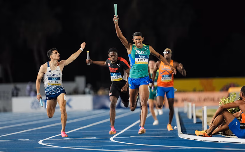 Revezamento 4x400 m masculino comemora vaga para Paris-2024: 'Podemos ir além'