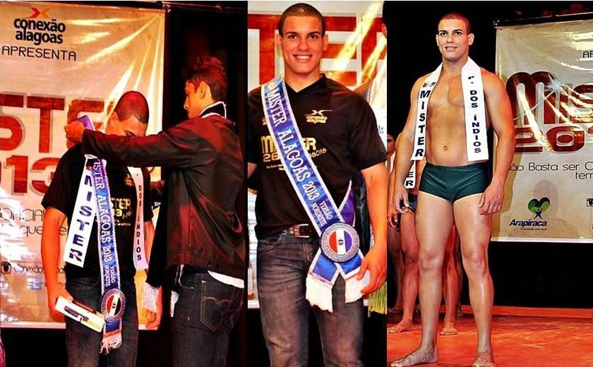 Representante de Palmeira dos Índios ganha o título de Mister Alagoas Oficial 2013