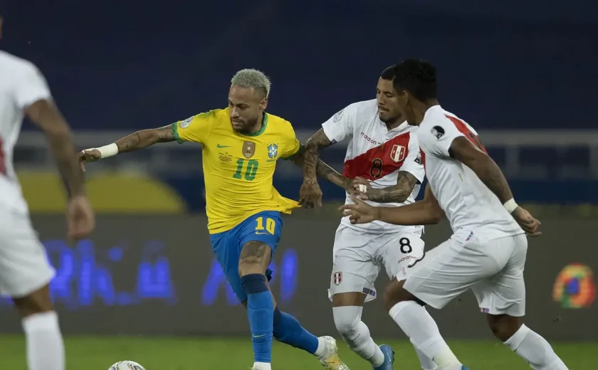 Brasil e Peru se enfrentam pelas Eliminatórias em outubro